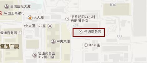 恒通商务园地图